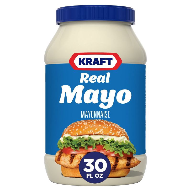 slide 1 of 9, Kraft Real Mayonnaise 30 fl oz, 30 fl oz