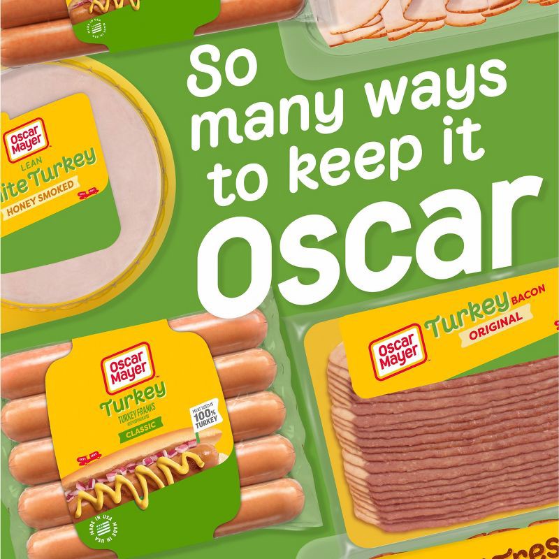 slide 8 of 8, Oscar Mayer Turkey Franks - 16oz/10ct, 10 ct; 16 oz