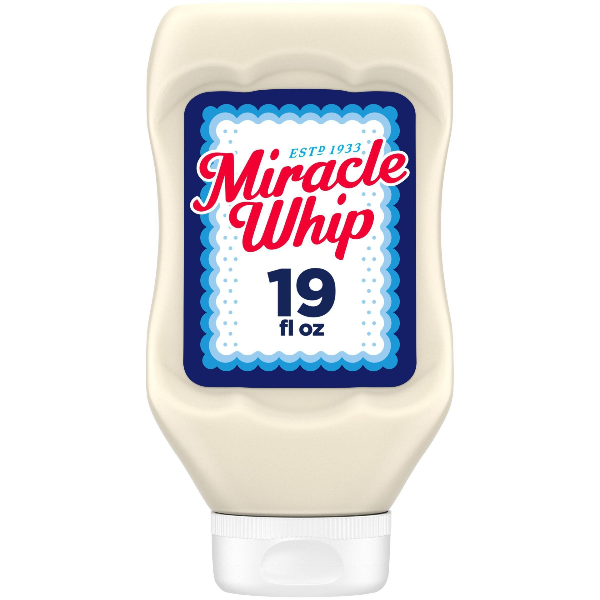 slide 1 of 7, Miracle Whip Original Squeeze Bottle - 19 fl oz, 19 fl oz