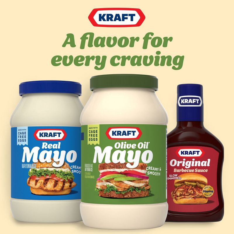 slide 8 of 8, Kraft Reduced Fat Mayonnaise with Olive Oil - 30 fl oz, 30 fl oz