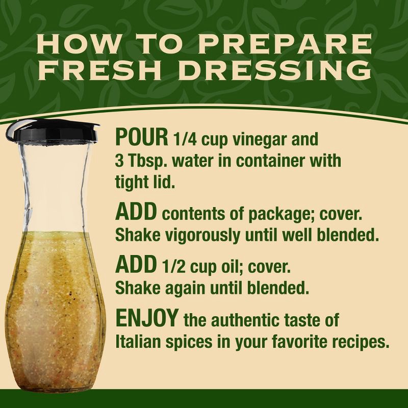 slide 5 of 11, Good Seasons All Natural Italian Salad Dressing & Recipe Mix -0.7oz/4 ct, 0.7 oz, 4 ct