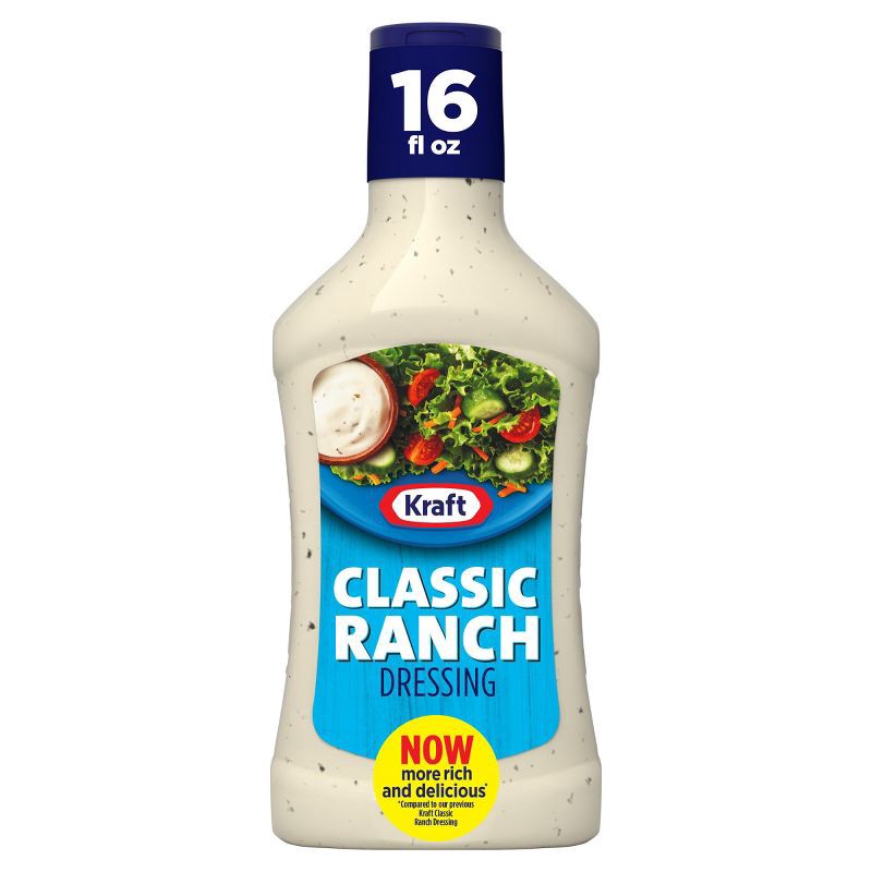 slide 1 of 10, Kraft Classic Ranch Salad Dressing - 16 fl oz, 16 fl oz