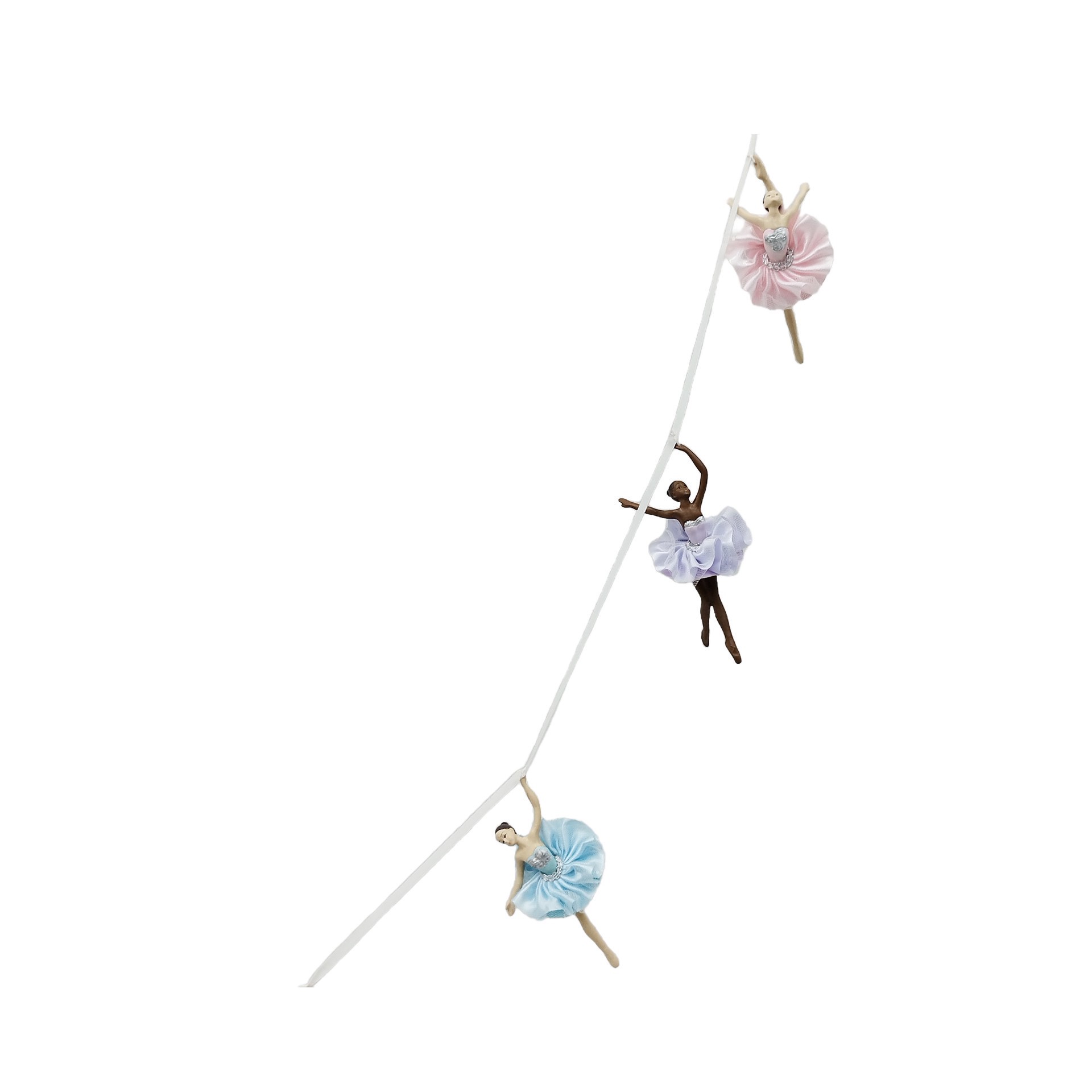 slide 2 of 2, 6ft. 3d Ballerina Garland By Ashland, 6 ft