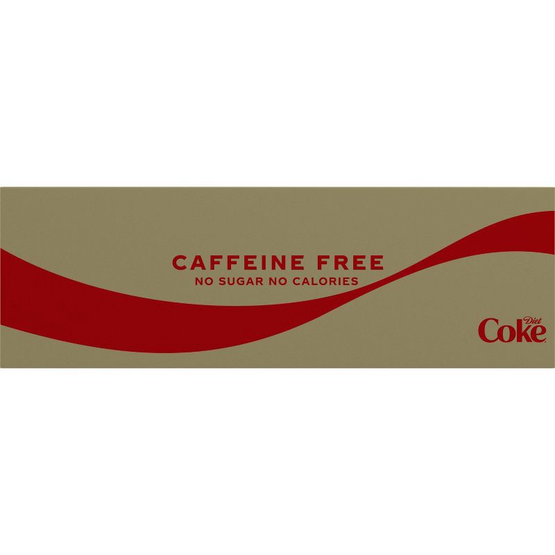 slide 8 of 8, Diet Coke Caffeine Free Soda - 12pk/12 fl oz Cans, 12 ct; 12 fl oz