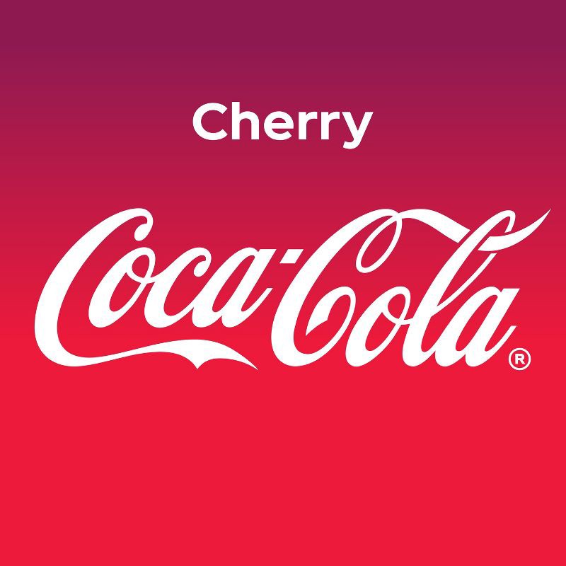 slide 8 of 8, Coca-Cola Cherry Soda - 12pk/12 fl oz Cans, 12 ct; 12 fl oz