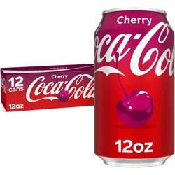 Coca-Cola Cherry Soda - 12pk/12 fl oz Cans