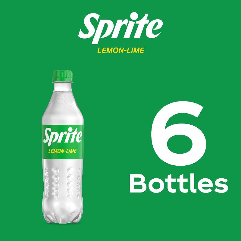 slide 5 of 7, Sprite Soda - 6pk/16.9 fl oz Bottles, 6 ct; 16.9 fl oz