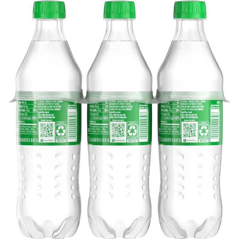 slide 7 of 7, Sprite Soda - 6pk/16.9 fl oz Bottles, 6 ct; 16.9 fl oz