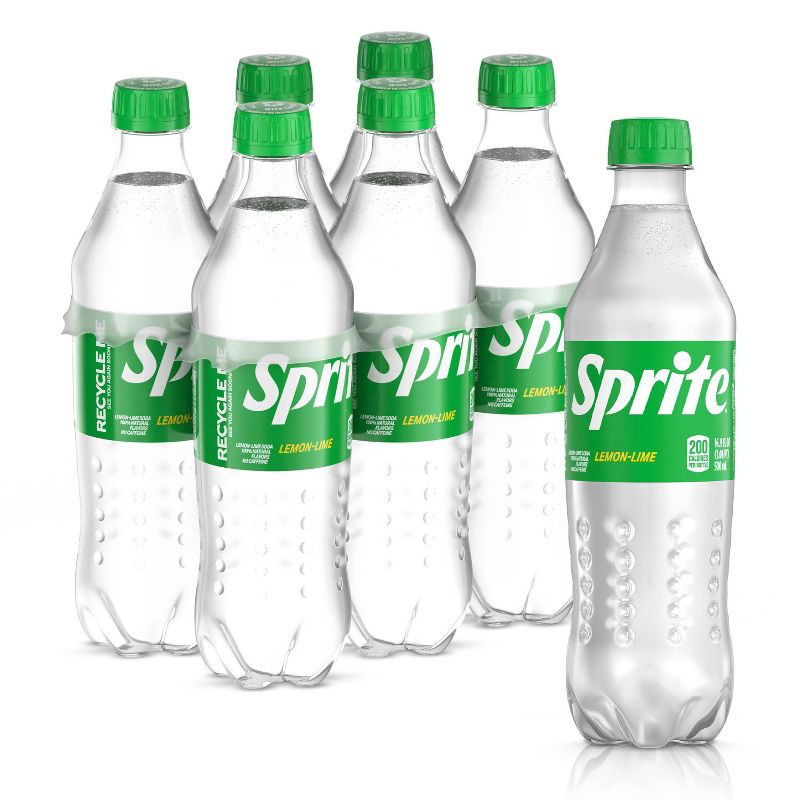 slide 1 of 7, Sprite Soda - 6pk/16.9 fl oz Bottles, 6 ct; 16.9 fl oz