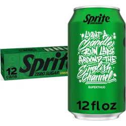 Sprite Zero Soda - 12pk/12 fl oz Cans