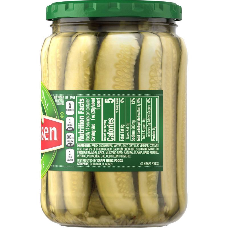 slide 2 of 10, Claussen Dill Pickle Spears - 24 fl oz, 24 fl oz