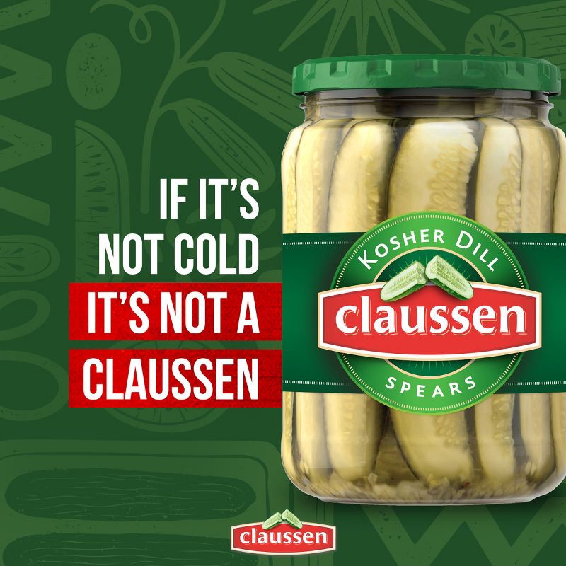 slide 4 of 11, Claussen Dill Pickle Spears - 24 fl oz, 24 fl oz