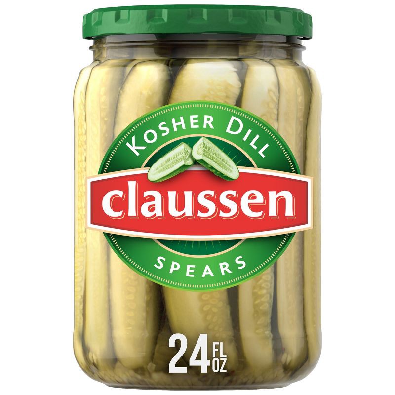 slide 1 of 11, Claussen Dill Pickle Spears - 24 fl oz, 24 fl oz