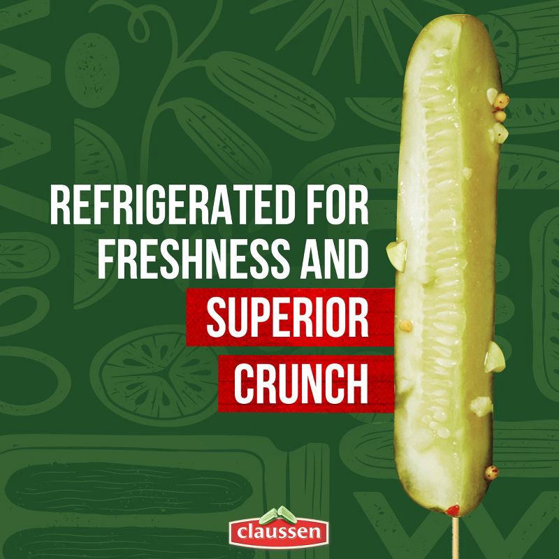slide 6 of 11, Claussen Dill Pickle Spears - 24 fl oz, 24 fl oz