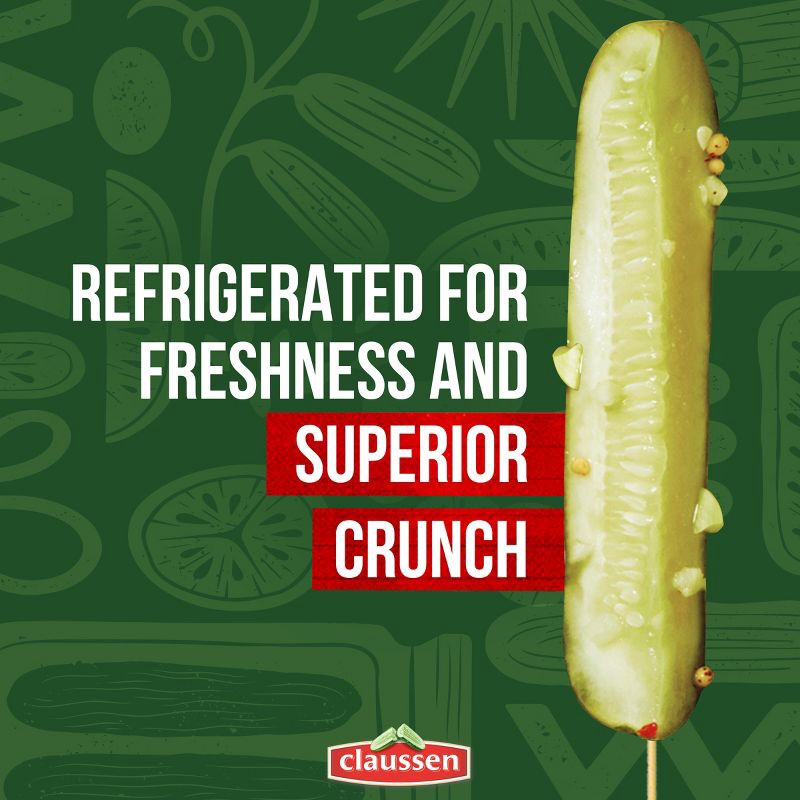 slide 6 of 10, Claussen Dill Pickle Spears - 24 fl oz, 24 fl oz