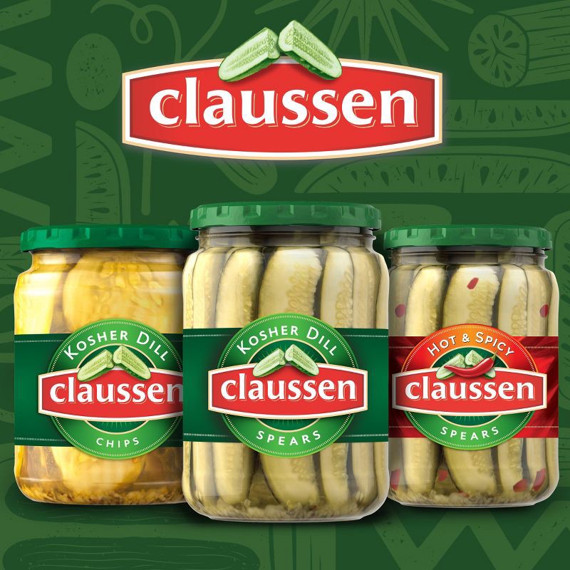 slide 8 of 10, Claussen Dill Pickle Spears - 24 fl oz, 24 fl oz