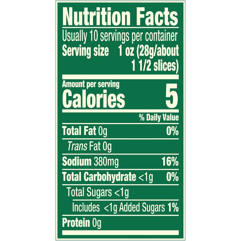 slide 10 of 10, Claussen Dill Sandwich Pickle Slices - 20 fl oz, 20 fl oz