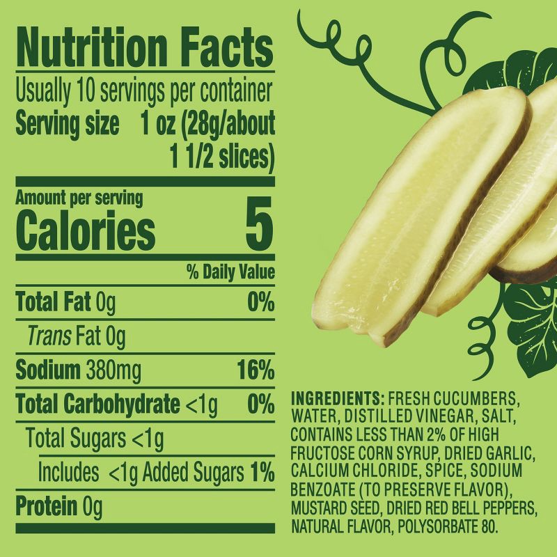 slide 11 of 11, Claussen Dill Sandwich Pickle Slices - 20 fl oz, 20 fl oz