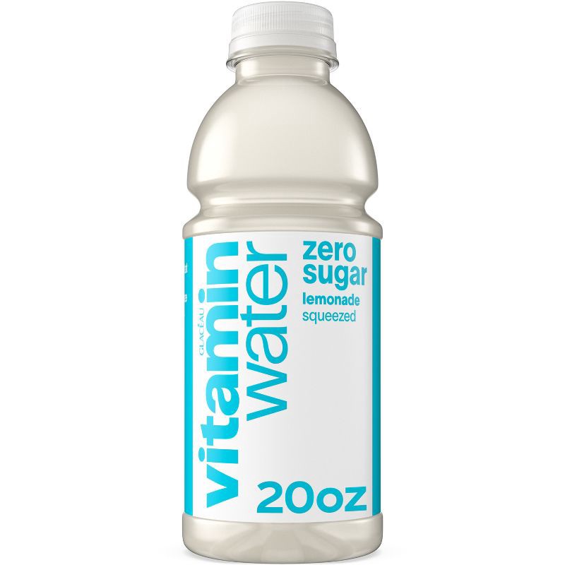 slide 1 of 9, Vitamin Water vitaminwater zero squeezed lemonade - 20 fl oz Bottle, 20 fl oz