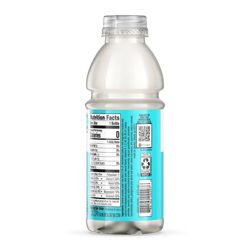 slide 7 of 9, Vitamin Water vitaminwater zero squeezed lemonade - 20 fl oz Bottle, 20 fl oz