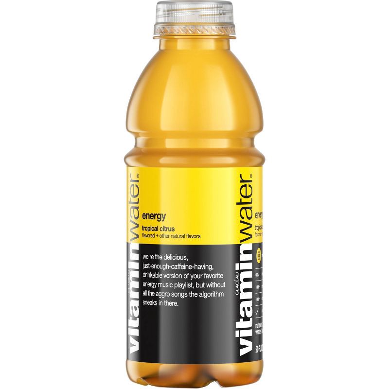 slide 3 of 8, Vitamin Water vitaminwater energy tropical citrus - 20 fl oz Bottle, 20 fl oz