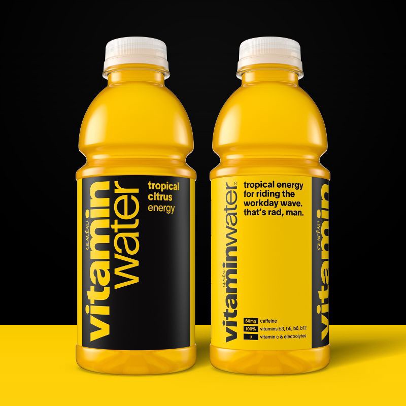 slide 2 of 5, Vitamin Water vitaminwater energy tropical citrus - 20 fl oz Bottle, 20 fl oz