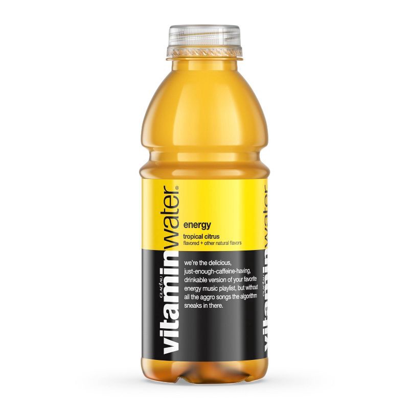 slide 4 of 8, Vitamin Water vitaminwater energy tropical citrus - 20 fl oz Bottle, 20 fl oz