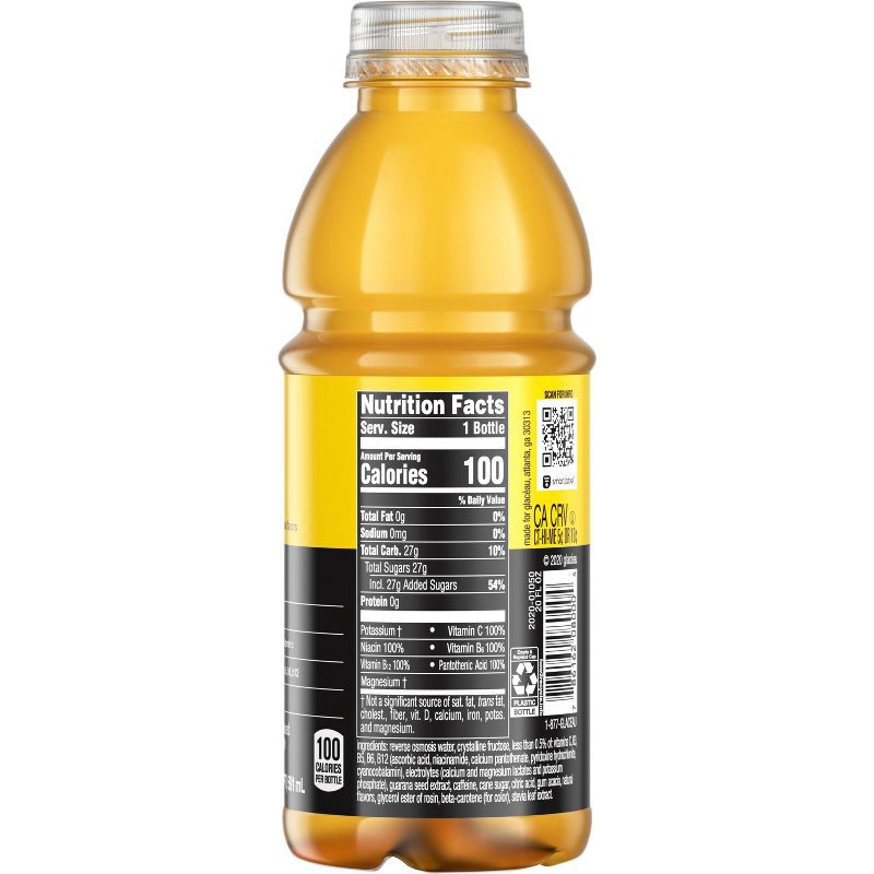 slide 5 of 8, Vitamin Water vitaminwater energy tropical citrus - 20 fl oz Bottle, 20 fl oz