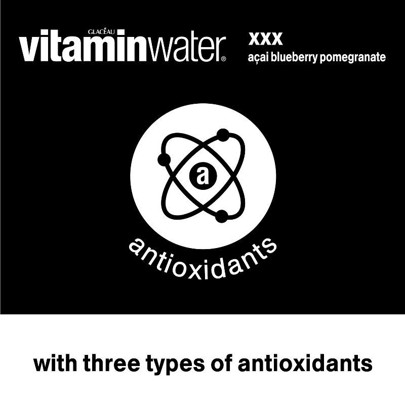 slide 5 of 7, Vitamin Water vitaminwater xxx açai- blueberry-pomegranate - 20 fl oz Bottle, 20 fl oz