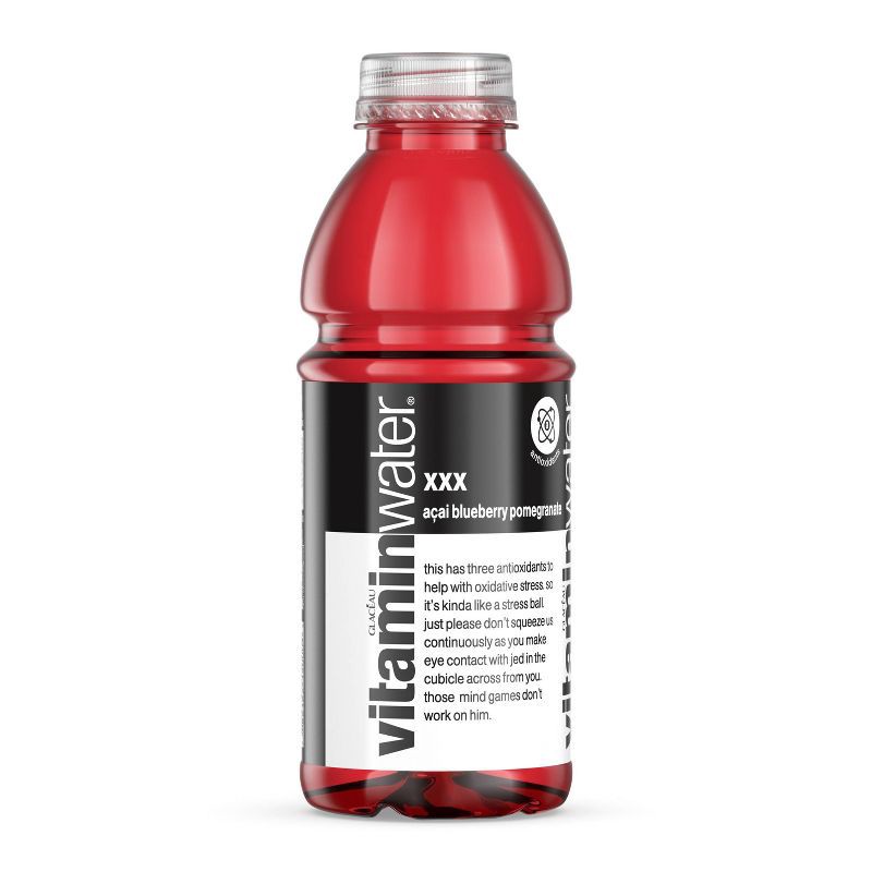 slide 5 of 7, Vitamin Water vitaminwater xxx açai- blueberry-pomegranate - 20 fl oz Bottle, 20 fl oz