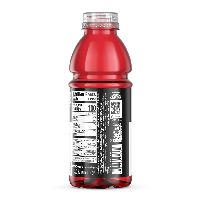 slide 7 of 7, Vitamin Water vitaminwater xxx açai- blueberry-pomegranate - 20 fl oz Bottle, 20 fl oz