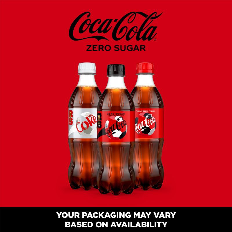 slide 5 of 6, Coca-Cola Zero Sugar Soda - 6pk/16.9 fl oz Bottles, 6 ct; 16.9 fl oz