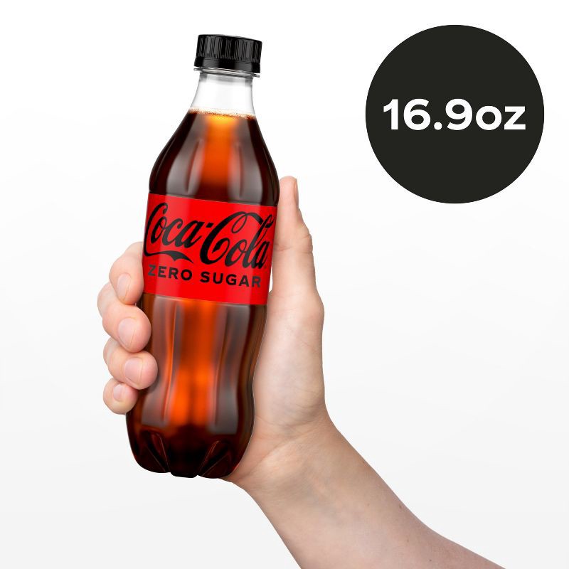 slide 6 of 7, Coca-Cola Zero Sugar Soda - 6pk/16.9 fl oz Bottles, 6 ct; 16.9 fl oz