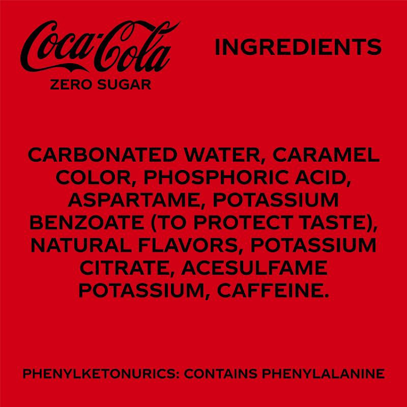 slide 9 of 10, Coca-Cola Zero Sugar Soda - 6pk/16.9 fl oz Bottles, 6 ct; 16.9 fl oz