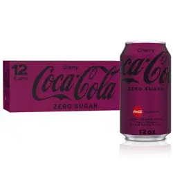 Coca-Cola Zero Coca-Cola Cherry Zero - 12pk/12 fl oz Cans