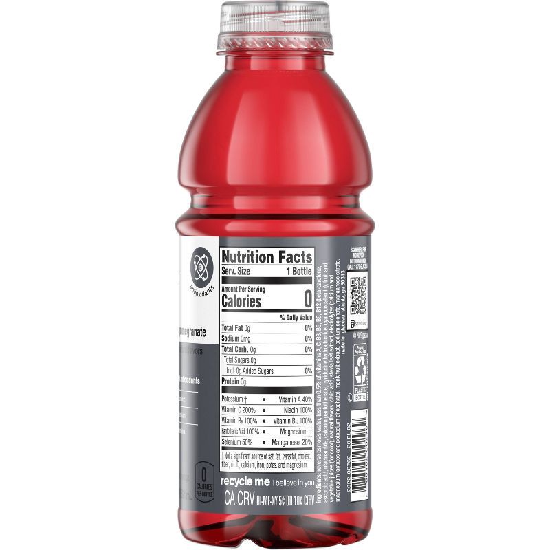 slide 5 of 5, Vitamin Water vitaminwater zero xxx açai- blueberry-pomegranate - 20 fl oz Bottle, 20 fl oz