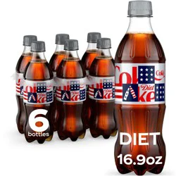 Diet Coke Soda - 6pk/16.9 fl oz Bottles