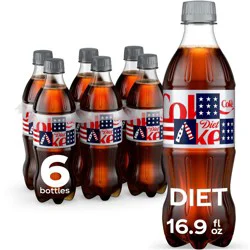 Diet Coke Soda - 6pk/16.9 fl oz Bottles