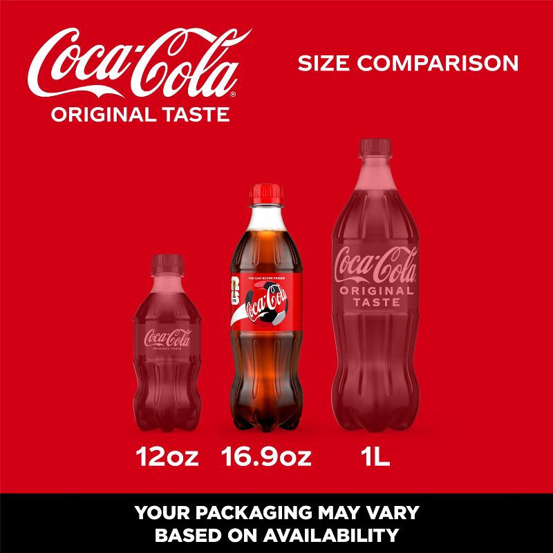slide 3 of 6, Coca-Cola Soda - 6pk/16.9 fl oz Bottles, 6 ct; 16.9 fl oz