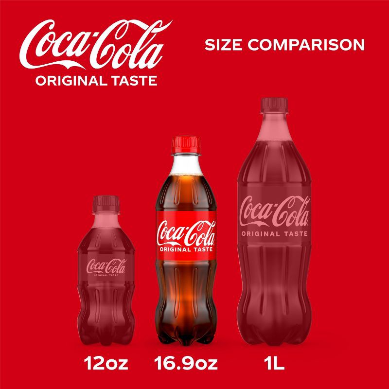 slide 4 of 8, Coca-Cola Soda - 6pk/16.9 fl oz Bottles, 6 ct; 16.9 fl oz