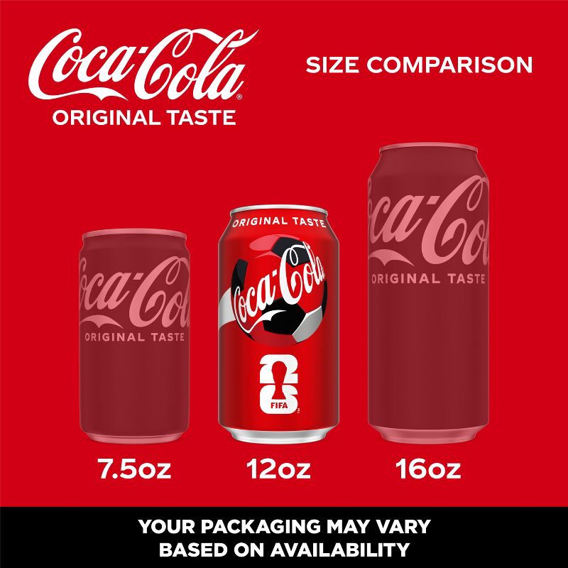 slide 3 of 6, Coca-Cola Soda - 12pk/12 fl oz Cans, 12 ct; 12 fl oz
