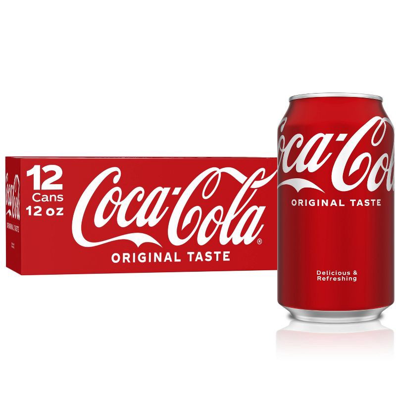 slide 1 of 13, Coca-Cola - 12pk/12 fl oz Cans, 12 ct; 12 fl oz