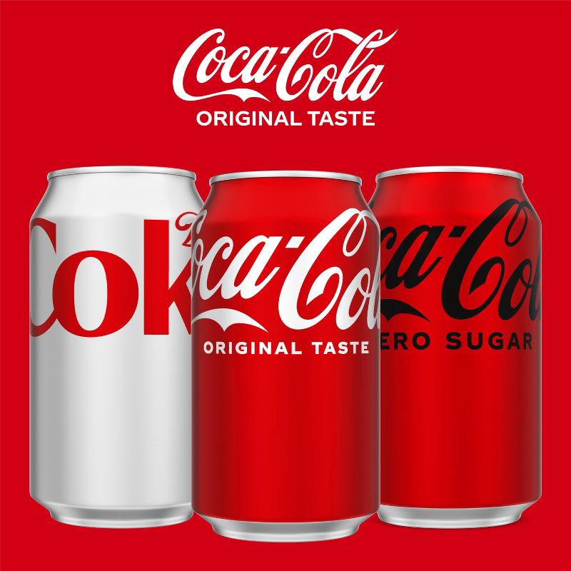 slide 8 of 8, Coca-Cola Soda - 12pk/12 fl oz Cans, 12 ct; 12 fl oz