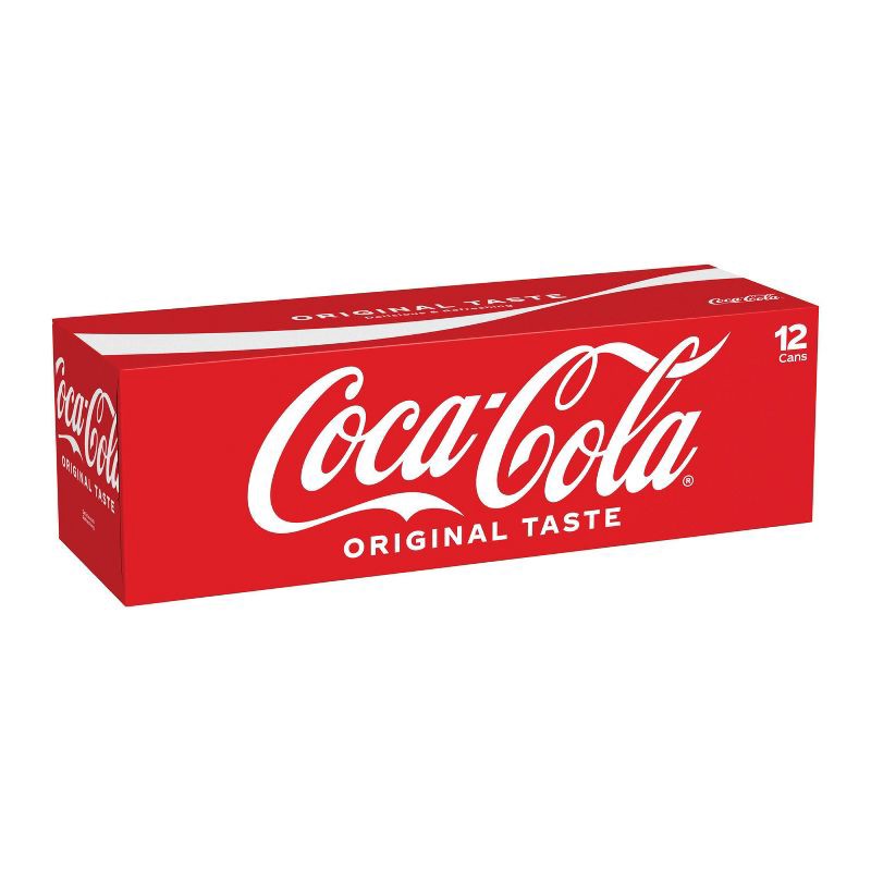 slide 8 of 13, Coca-Cola Soda - 12pk/12 fl oz Cans, 12 ct; 12 fl oz