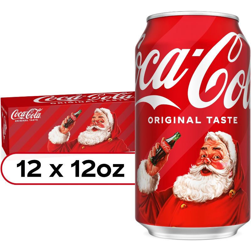 slide 1 of 7, Coca-Cola Soda - 12pk/12 fl oz Cans, 12 ct; 12 fl oz