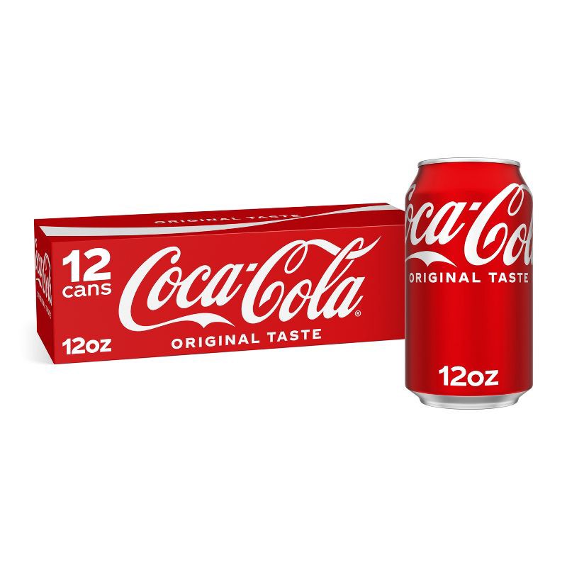 slide 1 of 13, Coca-Cola Soda - 12pk/12 fl oz Cans, 12 ct; 12 fl oz