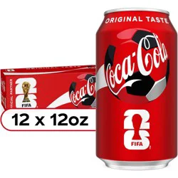 Coca-Cola Soda - 12pk/12 fl oz Cans
