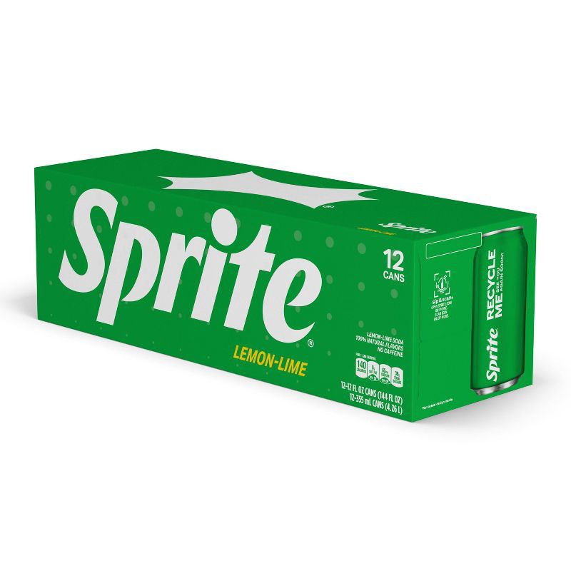 slide 6 of 7, Sprite Soda - 12pk/12 fl oz Cans, 12 ct; 12 fl oz