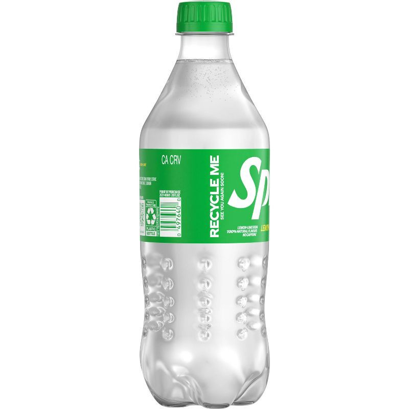 slide 5 of 7, Sprite - 20 fl oz Bottle, 20 fl oz