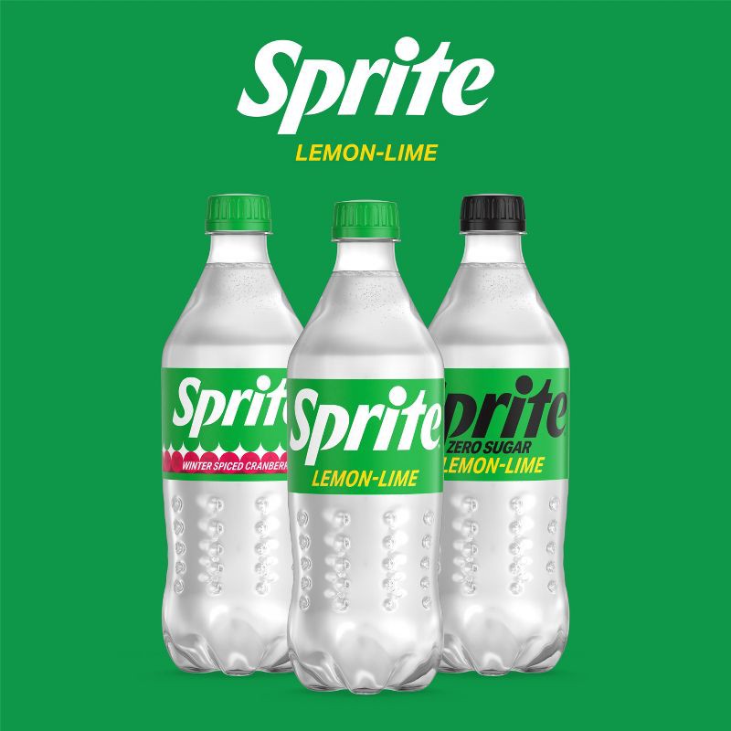 slide 6 of 7, Sprite - 20 fl oz Bottle, 20 fl oz